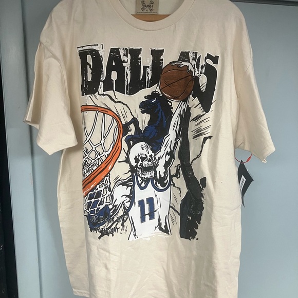 Brand X dallas mavericks hip hop graphic nba basketball design shirt size XL nWT - Picture 2 of 13